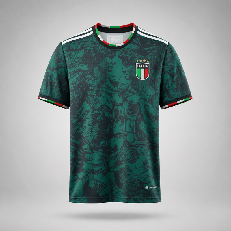 Maillot 24/25 ltalie Spécial green