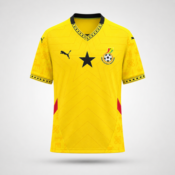 Maillot 24/25 Ghana Spécial yellow