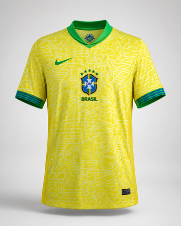 Maillot 24/25 Brésil Jaune Spécial D