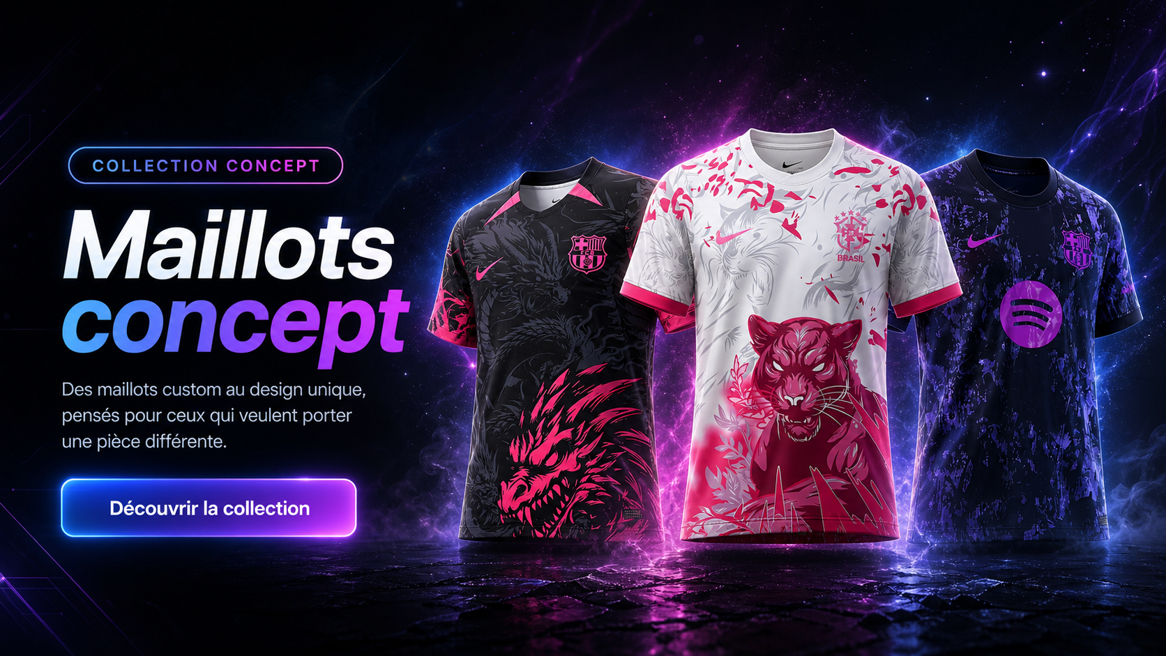 FOOT UNIVERS - Maillots de football clubs et nations