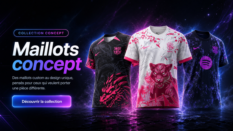 FOOT UNIVERS - Maillots de football clubs et nations